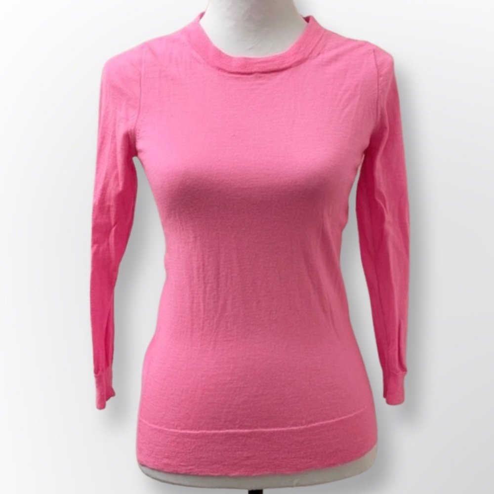 PINK J CREW SWEATER